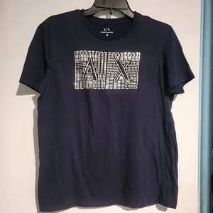 Armani Exchange Blue T-shirt